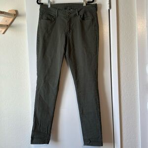 Divided H&M Green Stretch Skinny Jeans